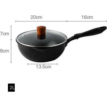 Kitchen Essential: Multifunctional Wok with Non-Stick Surface