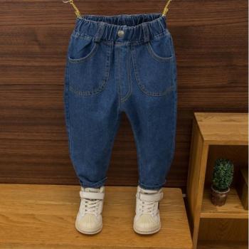 Pantalon tout-match en denim pour enfants