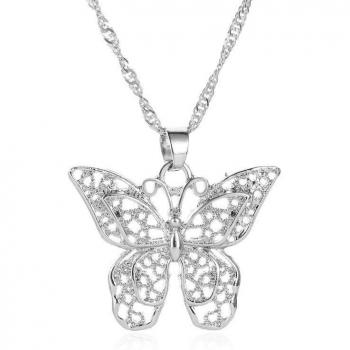 Luxury Romantic Heart-Shaped Gold Necklace
