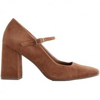 Next Stilvolle Mary-Jane Leder-Schuhe mit Blockabsatz