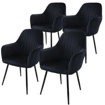 ML-DESIGN Ergonomischer Stuhl für Wohnzimmer, Polsterstuhl mit Rücken