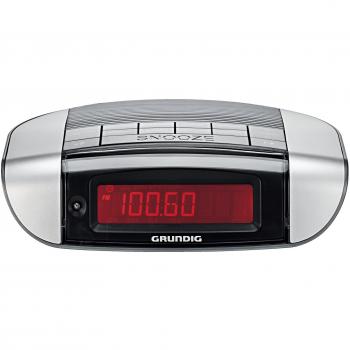 Grundig Sonoclock 660 UKW‑RDS Clock Radio (schwarz/silber)