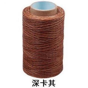 Black Waxed Leather Sewing Thread 150D 250m 1mm