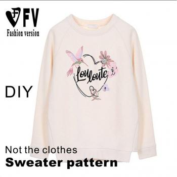 BWY-18 Women's Pattern Making Guide for Round Neck Garments