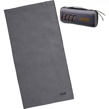 Uquip Mikrofaser Handtuch 60x120cm (Grau)