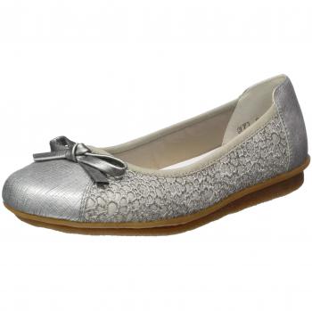 Ballerine Rieker 43952 Donna Staub-Silber 40 EU
