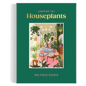 Galison Beleuchtung 101: Zimmerpflanzen ? Buchpuzzle mit 500 Teilen 500 Teile Puzzle Galison-37795