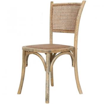 Solid Ash Wood Thonet Style Chair
