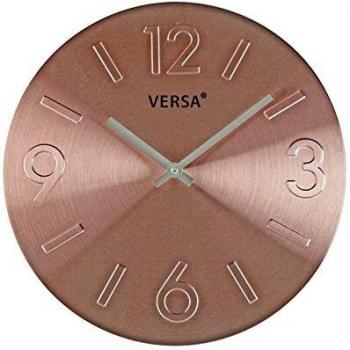 Versa Wanduhr Kupfer Aluminium 35,5 cm