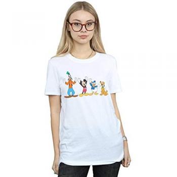 Mickey en Vrienden Katoen Tshirt dames editie
