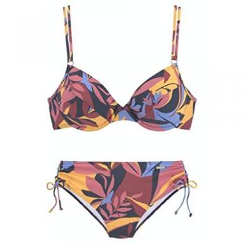 Bikini Sunseeker Blu Limone Pitaya Rosa Antico