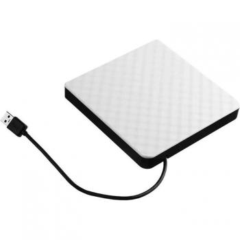 Reproductor/Escritor USB 3.0 DVD RW con Lector Portátil