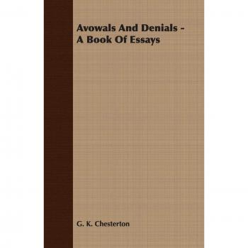 Avowals and Denials