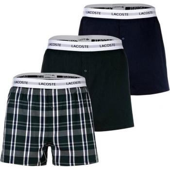 Lot de 3 sous-vêtements en popeline de coton LACOSTE