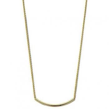 Violet Hamden Luna 925 Argent Sterling Collier Doré New Luna VH14001