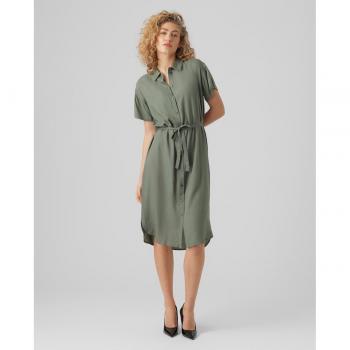 VMBumpy Camicia Verde Pastello Vero Moda Abito