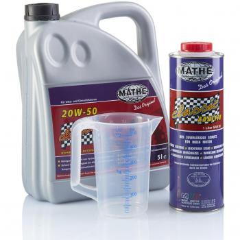 Mathé Vintage Motoröl 20W‑50 + Additivpaket