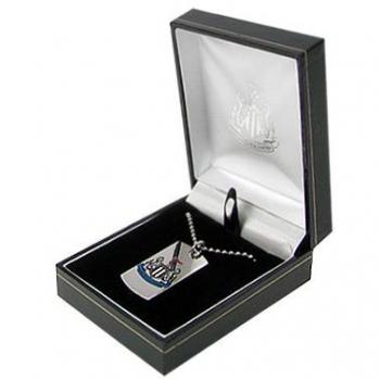 Nufc Crest Metal Dog Tag