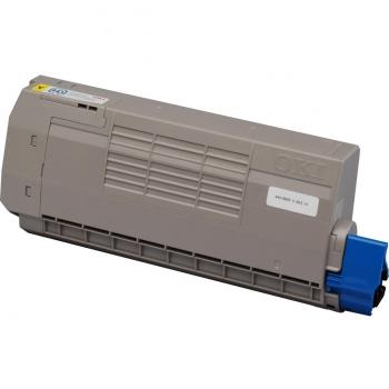 Standard‑Kapazität 11 500 Seiten – OKI C710/C711 Gelbe Toner‑Kartusche – 1 Pack
