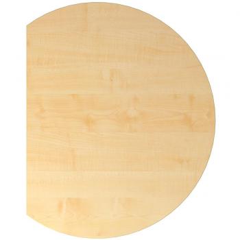 Anbau-Element 3/4-Rund für MyTable XB Schreibtisch mit Tischgestell Graphit