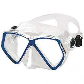 Maschera Blu Zefiro Junior Inox Translucida