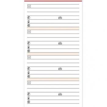 Agenda BSB-Obpacher A6 con inserti per timer