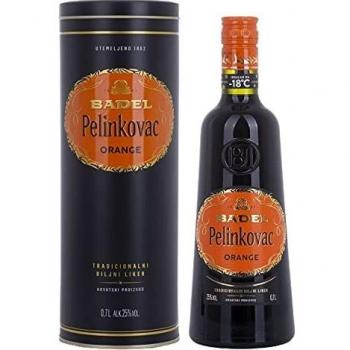 Badel Pelinkovac Orange 25% Vol. 0,7l en boîte de présentation
