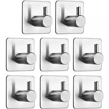 No‑Drill RustProof Hook Bundle