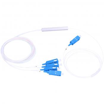 Divisor de fibra óptica Extralink 1:4 PLC