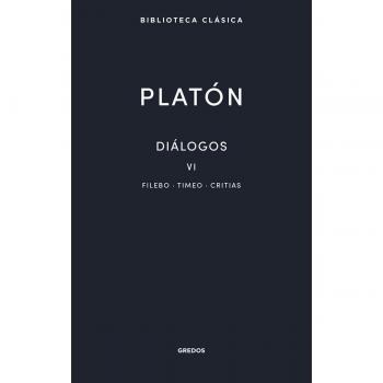 Diálogos VI. Filebo, Timeo, Critias (Tapa dura).