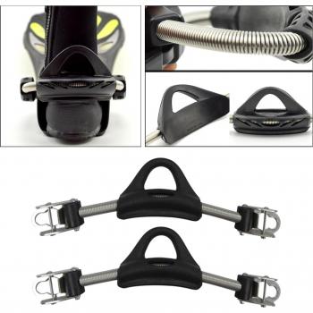 Sangle de talon pour palmes de plongée, 2 pièces avec système de dégagement rapide (3 tailles)