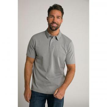 Maglia polo uomo 3XL cotone fiammato marrone JP1880