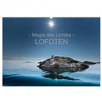 Wandkalender 2025 LOFOTEN – Magie des Lichtes (DIN A2 quer)