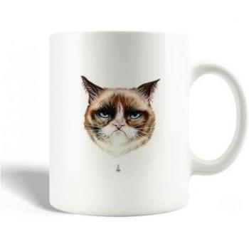 Cute World Breed Grumpy Cat Ceramic Mug