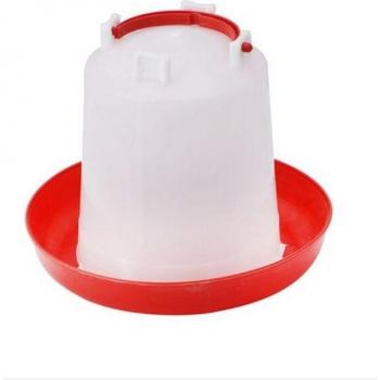 Bebedor y alimentador de agua y comida para gallinas 2,5 L
