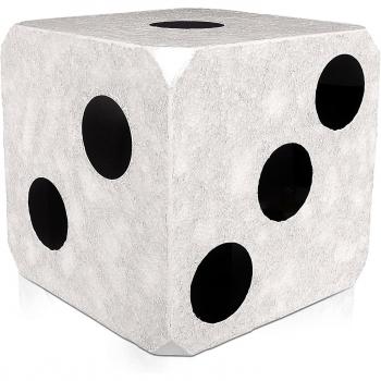 Side Table Dado Color Bianco