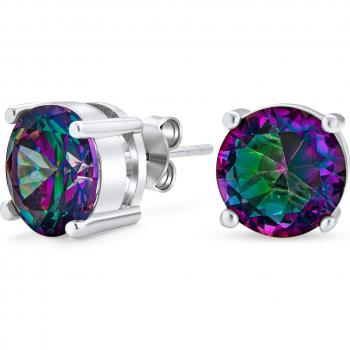 Brincos Zircônia Cúbica Unissex 9 mm