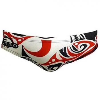 Bañador Slip Turbo estilo Maori Tattoo para la piel