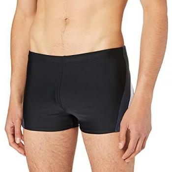 Schiesser Badepants „Nautical Active“ – Mit Innenslip, Bindekordel, schwarz