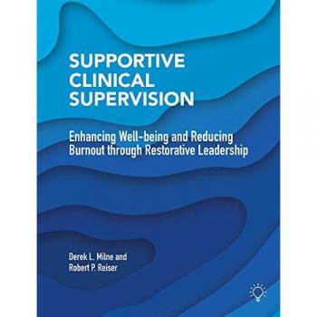 Derek L Milne Supportive Clinical Supervision