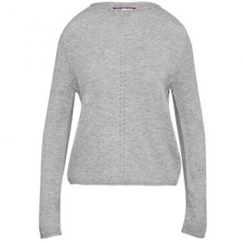 Modischer Ajour-Strickpullover