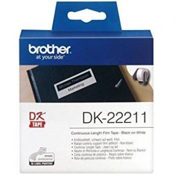 Brother DK22211 White Film Tape 11116J