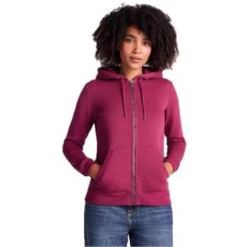 Mia Zip Hoodie – Burgundy Edition