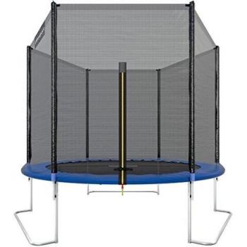 Gartentrampolin Ultrasport Jumper 251 cm – inkl. Netz, Schutzkanten und gepolsterter Pfosten