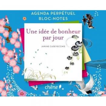 Agenda Bloc Note une Idée de Bonheur par Jour