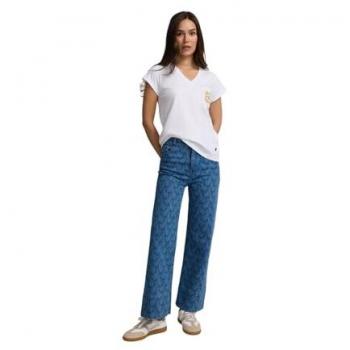 Silbon Jeans Estilo Cachemira para Mujer