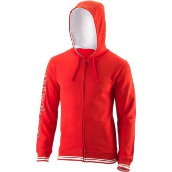 Rote Wilson Herren Sweatjacke in Größe S