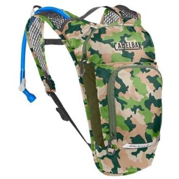 CamelBak Mini M.U.L.E. Youth 3‑L Hydration Backpack, 1.5‑L Reservoir, Camo Color