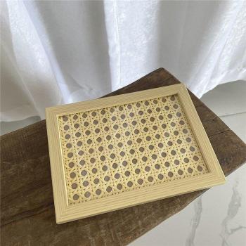 Rattan Schmuckdisplay Platte