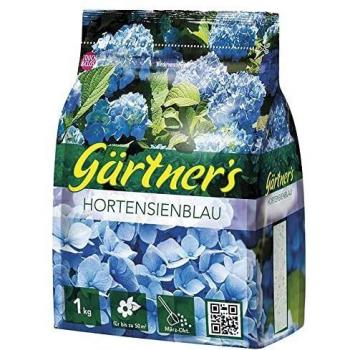 Gärtner’s 1 kg Hortensienblau Blaufärbung Farberhalt Blüten Umfärben